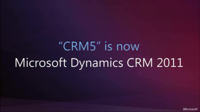 CRM5 is now Microsoft Dynamics CRM 2011 